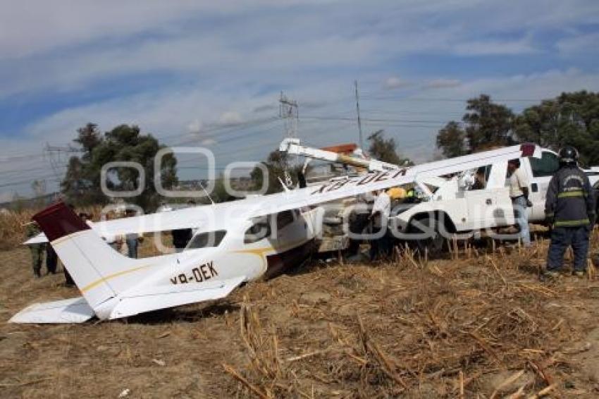 TRASLADO AVIONETA ACCIDENTADA