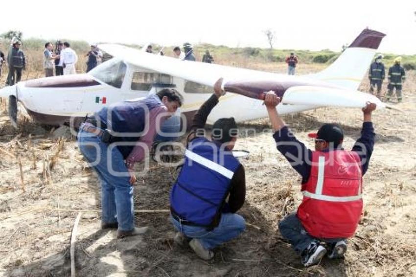 ACCIDENTE AVIONETA