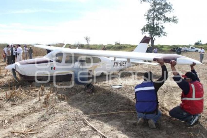 ACCIDENTE AVIONETA