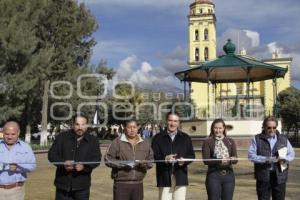 INAUGURA REHABILITACIÓN DE IMAGEN DE CIUDAD SERDÁN EL GOBERNADOR