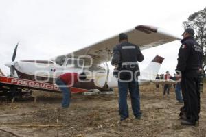 TRASLADO AVIONETA ACCIDENTADA