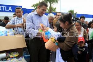 ENTREGA DE JUGUETES A NIÑOS DE ZACAPOAXTLA