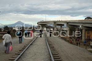 VECINOS DE LA RIVERA ANAYA SE QUEJAN POR OBRAS METROBÚS