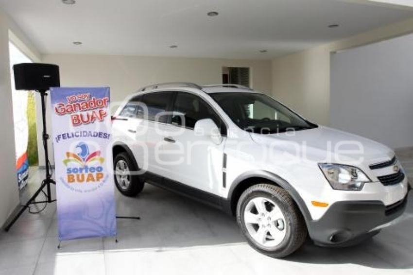 ENTREGA PREMIOS SORTEO BUAP 2012