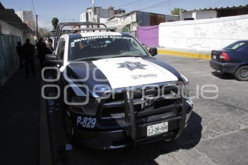 BRONCA EN EL MERCADO LA PIEDAD