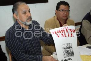 ANUNCIAN MACHA CONTRA MORENO VALLE