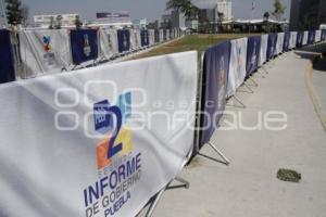 PREPARATIVOS SEGUNDO INFORME DE GOBIERNO