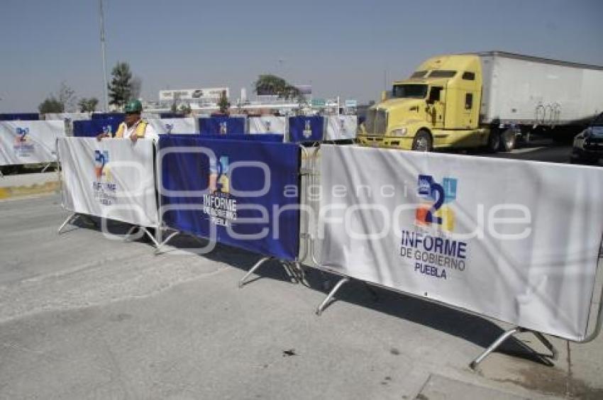 PREPARATIVOS SEGUNDO INFORME DE GOBIERNO