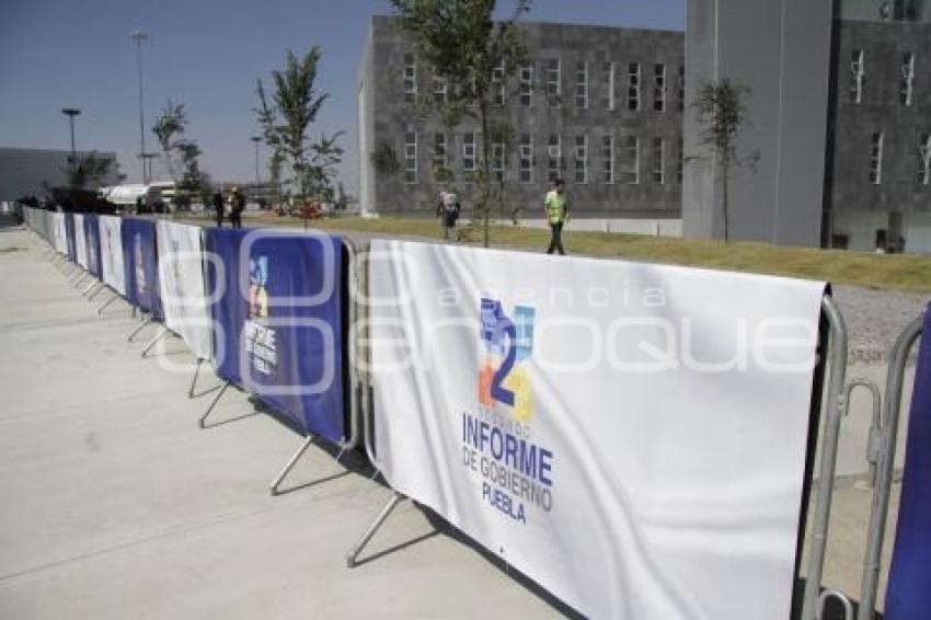 PREPARATIVOS SEGUNDO INFORME DE GOBIERNO
