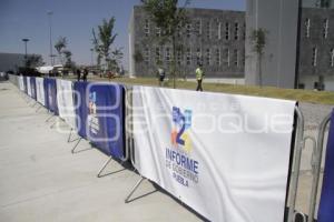 PREPARATIVOS SEGUNDO INFORME DE GOBIERNO