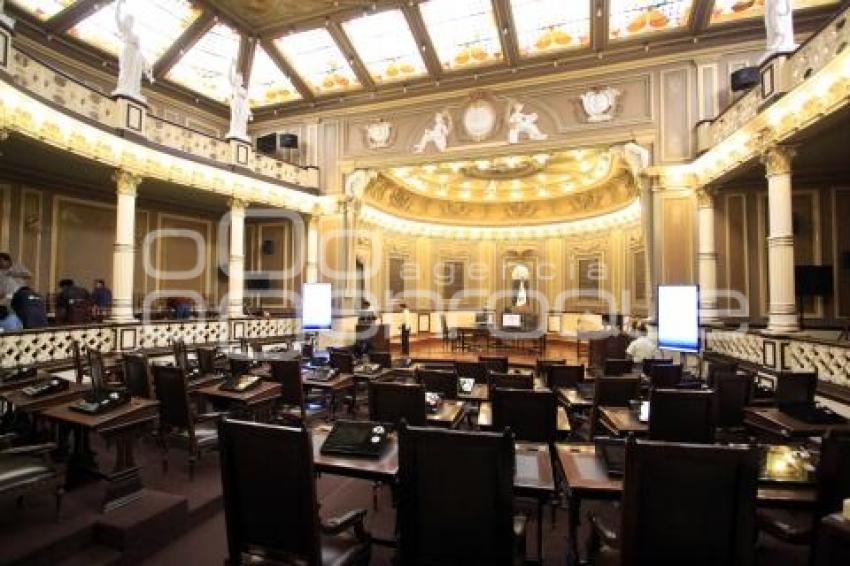 ULTIMAN DETALLES EN EL CONGRESO DEL ESTADO PARA ENTREGA DEL SEGUNDO INFORME DE GOBIERNO