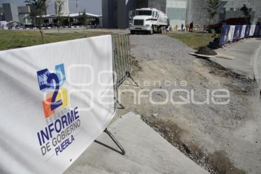 PREPARATIVOS SEGUNDO INFORME DE GOBIERNO