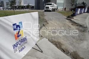 PREPARATIVOS SEGUNDO INFORME DE GOBIERNO