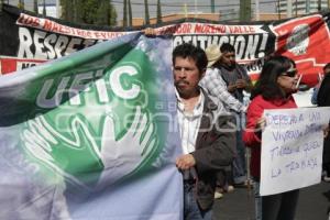 MANIFESTACIÓN MAESTROS DISIDENTES . SEGUNDO INFORME DE GOBIERNO