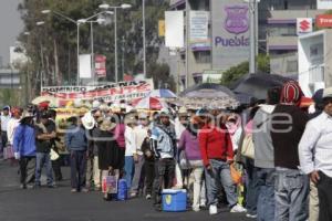 MANIFESTACIÓN CAMPESINOS . SEGUNDO INFORME DE GOBIERNO