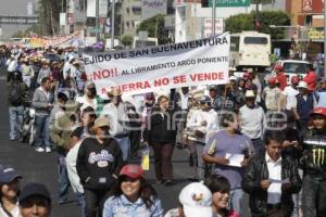 MANIFESTACIÓN CAMPESINOS . SEGUNDO INFORME DE GOBIERNO