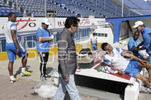 FUTBOL . PUEBLA FC . ENTRENAMIENTO