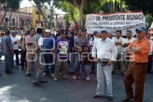 MANIFESTACIÓN EN EL ZÓCALO