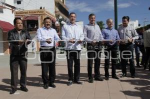 INAUGURA GOBERNADOR REMODELACIÓN DE IZÚCAR