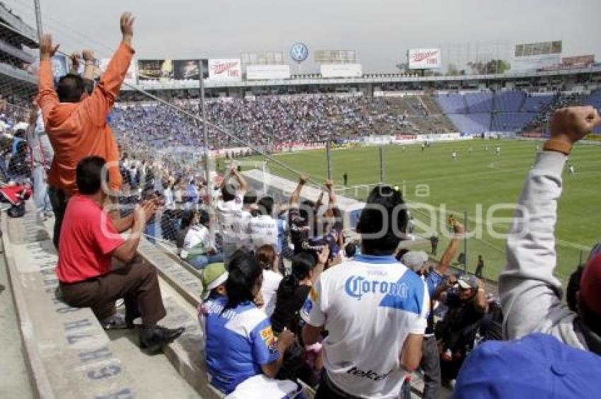 PUEBLA VS SANTOS . DESDE LAS GRADAS