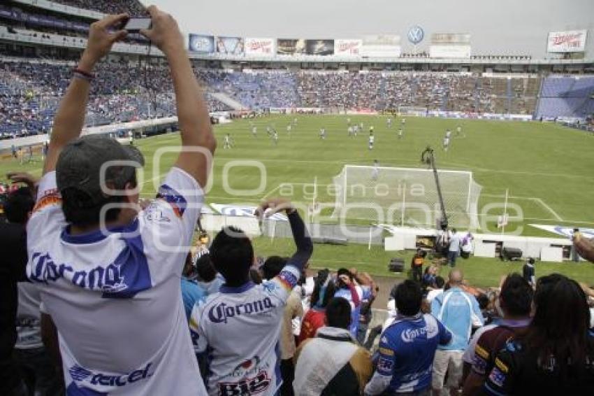 PUEBLA VS SANTOS . DESDE LAS GRADAS