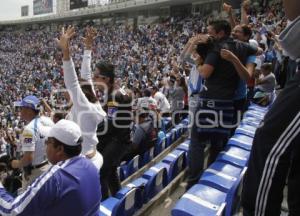 PUEBLA VS SANTOS . DESDE LAS GRADAS