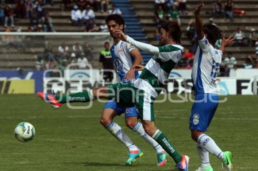 PUEBLA VS SANTOS . FUTBOL