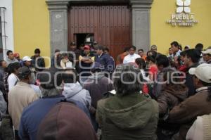 MANIFESTACIÓN DE COMERCIANTES DE SAN MARTÍN TEXMELUCAN