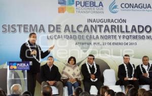 INAUGURACIÓN SISTEMA DE ALCANTARILLADO SANITARIO