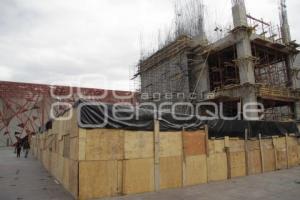 OBRAS DEL TELEFÉRICO DETENIDAS
