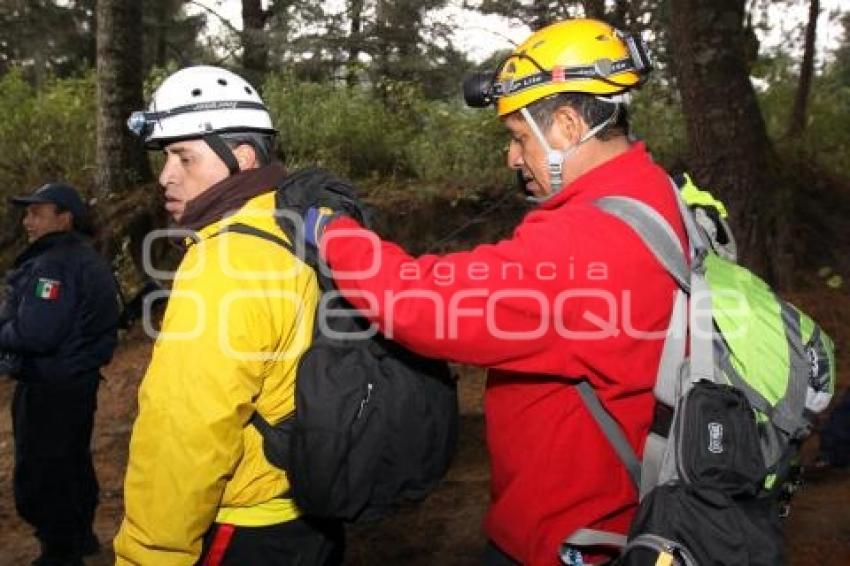 BÚSQUEDA EXCURSIONISTAS IZTACCÍHUATL