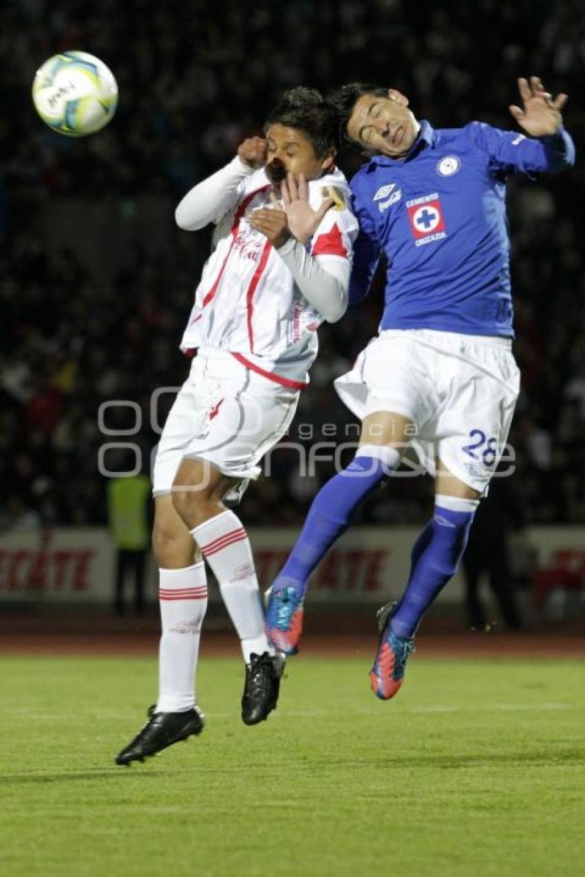 LOBOS BUAP VS CRUZ AZUL TORNEO COPA MX