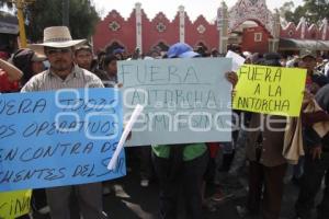 MANIFESTACIÓN DE COMERCIANTES DE SAN MARTÍN TEXMELUCAN