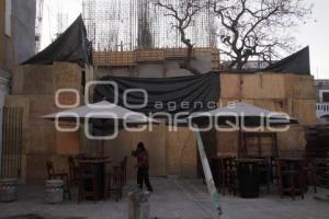OBRAS DEL TELEFÉRICO DETENIDAS