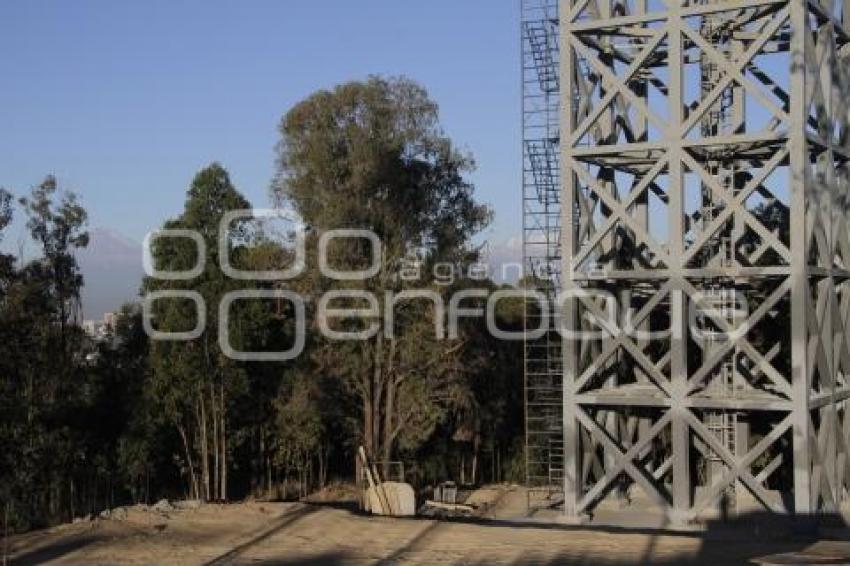 OBRAS DEL TELEFÉRICO DETENIDAS