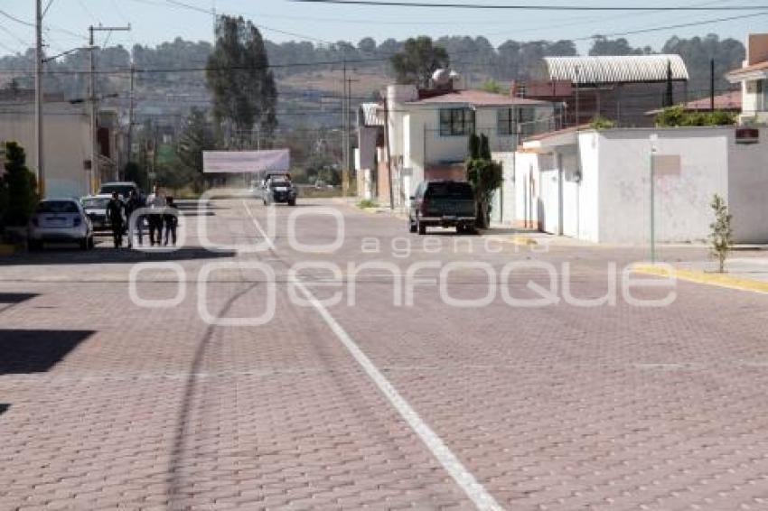 INAUGURACIÓN DE CALLE EN LA COLONIA SATÉLITE MAGISTERIAL