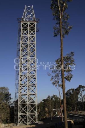 OBRAS DEL TELEFÉRICO DETENIDAS