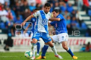 FUTBOL . CRUZ AZUL VS PUEBLA