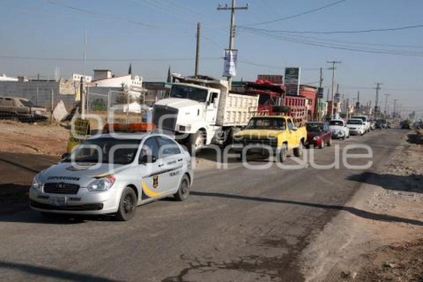 CONCRETO HIDRAÚLICO EN CAMINO A TLALTEPANGO