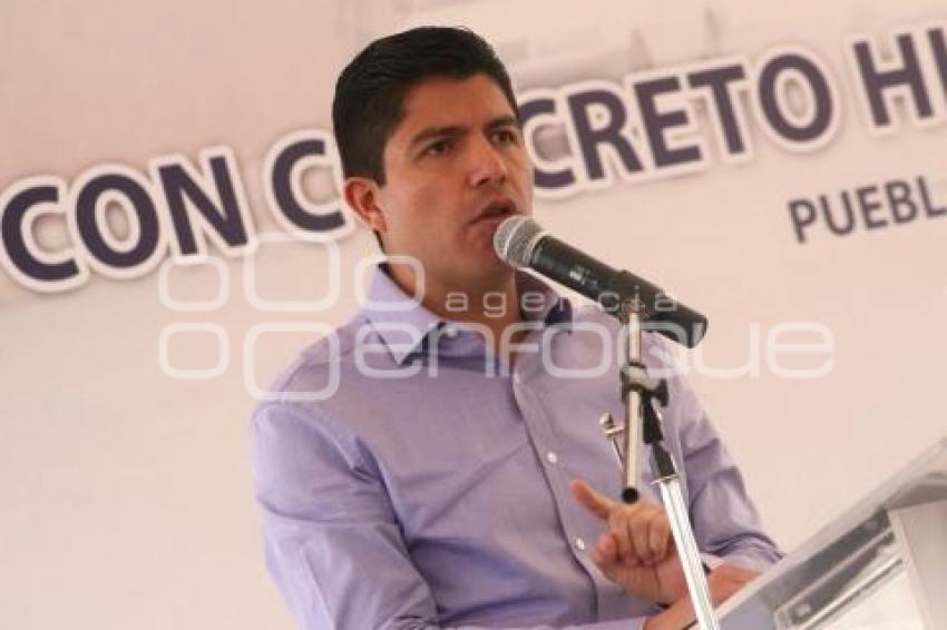 CONCRETO HIDRAÚLICO EN CAMINO A TLALTEPANGO