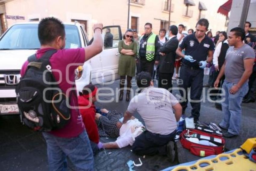 ACCIDENTE EN EL CENTRO