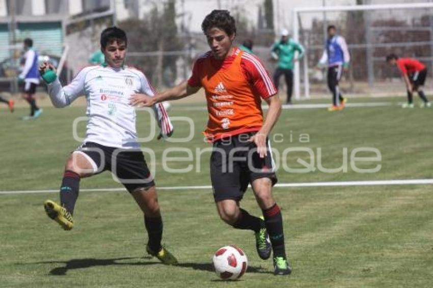 ENTRENAMIENTO SELECCIÓN MEXICANA SUB 20