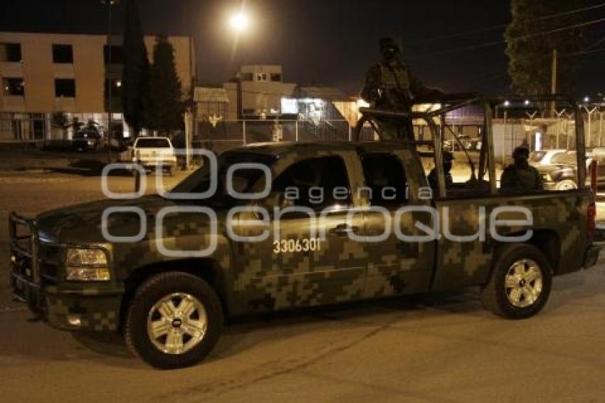 OPERATIVO DE POLICÍA ESTATAL Y EJÉRCITO EN PENAL DE SAN MIGUEL