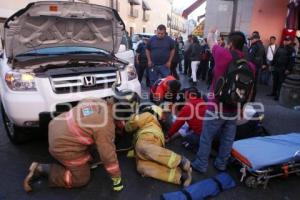 ACCIDENTE EN EL CENTRO