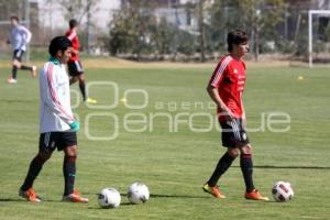 ENTRENAMIENTO SELECCIÓN MEXICANA SUB 20