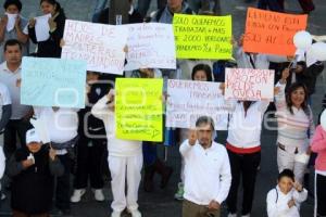 MANIFESTACIÓN COMERCIANTES  LA PIEDAD