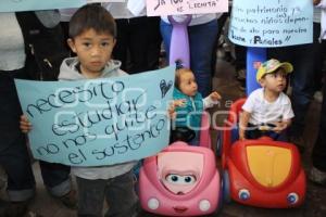 MANIFESTACIÓN COMERCIANTES  LA PIEDAD