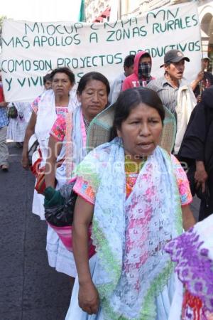 MANIFESTACIÓN INTEGRANTES DE CNPA