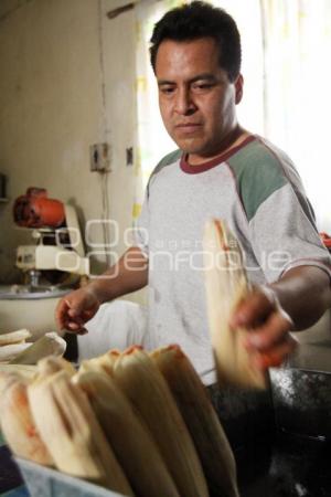 ELABORACIÓN DE TAMALES