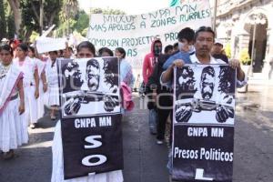 MANIFESTACIÓN INTEGRANTES DE CNPA